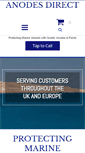 Mobile Screenshot of anodesdirect.co.uk